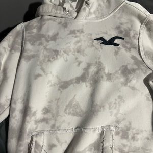 hollister marble sweatshirt